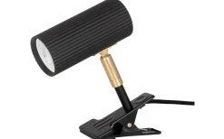 Hubble Klämlampa 12cm Svart