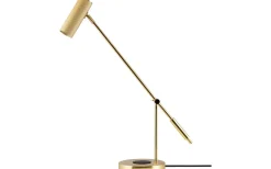 Hubble Read Bordslampa 64cm Borstad Mässing