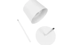 Karl Uppladdningsbar Bordslampa 37cm LED 3000K 2W Vit IP44