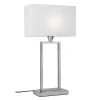 Kensington Bordslampa 51cm Krom/Vit