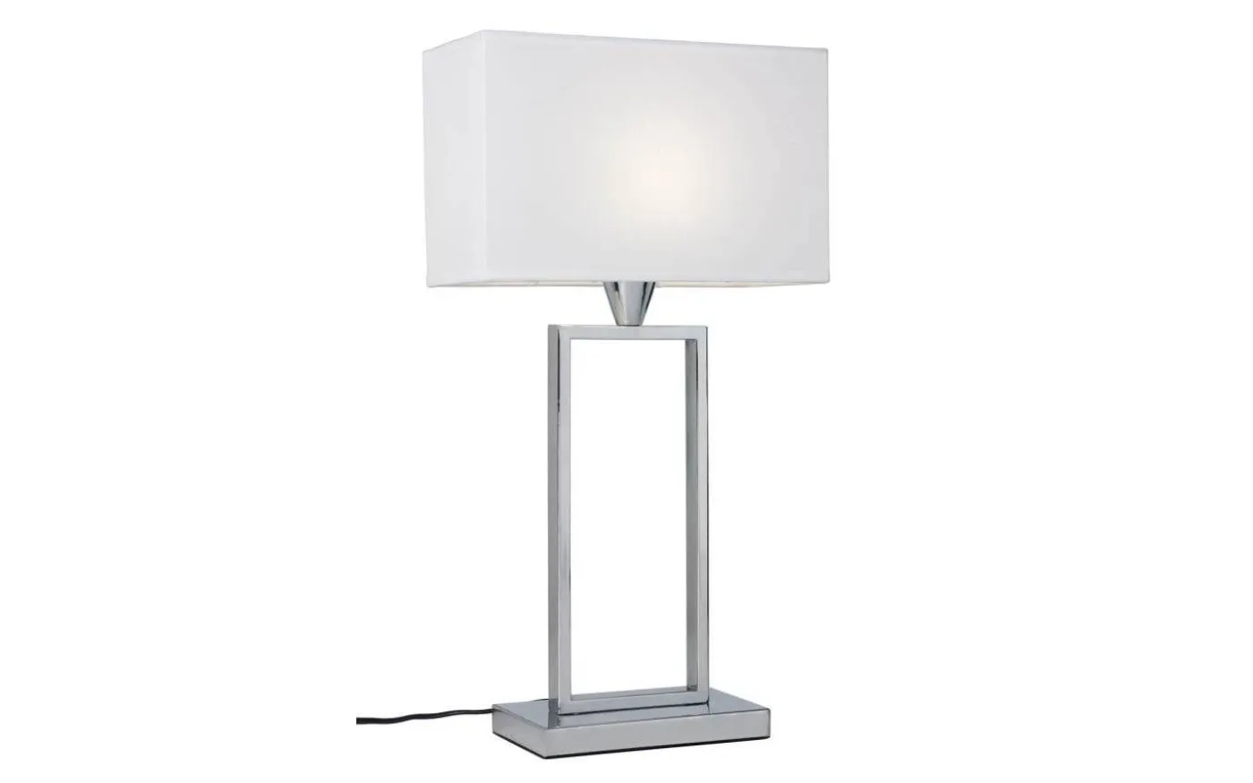 Kensington Bordslampa 51cm Krom/Vit
