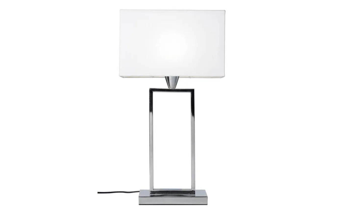 Kensington Bordslampa 51cm Krom/Vit