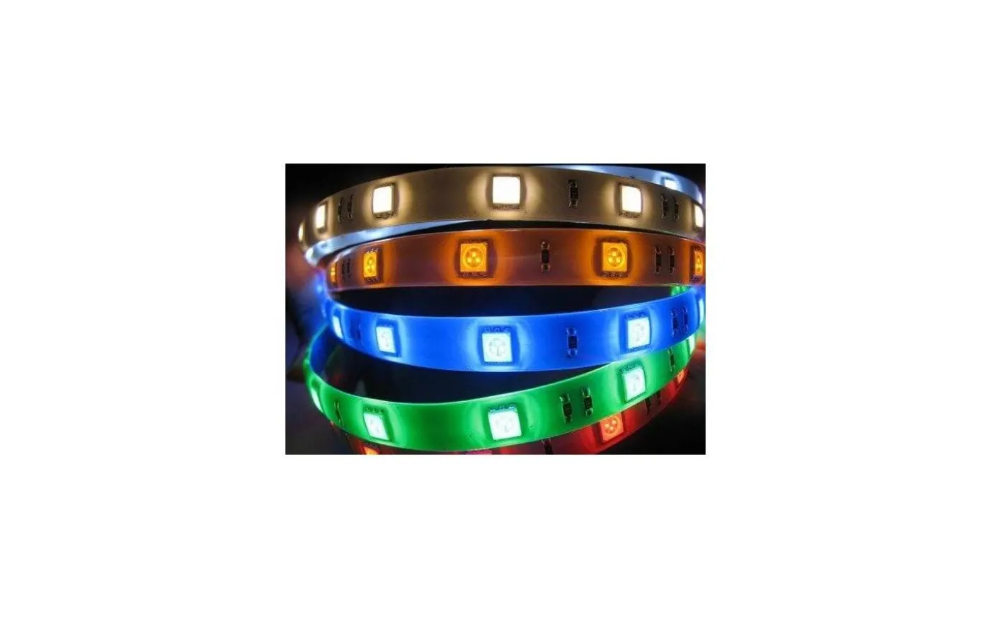 LEDstrip 12V 5m RGB 14,4w/m
