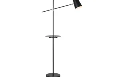 Linear Golvlampa 144cm Svart