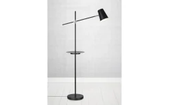 Linear Golvlampa 144cm Svart