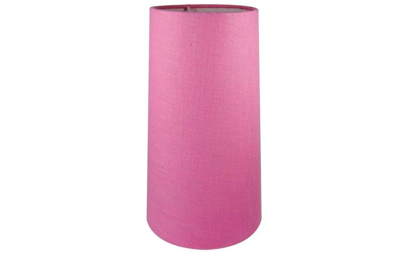 Linne Lampskärm Cylinder Ø16cm Rosa