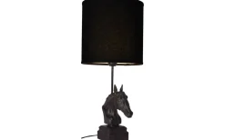 Linne Lampskärm Cylinder Ø25cm Svart