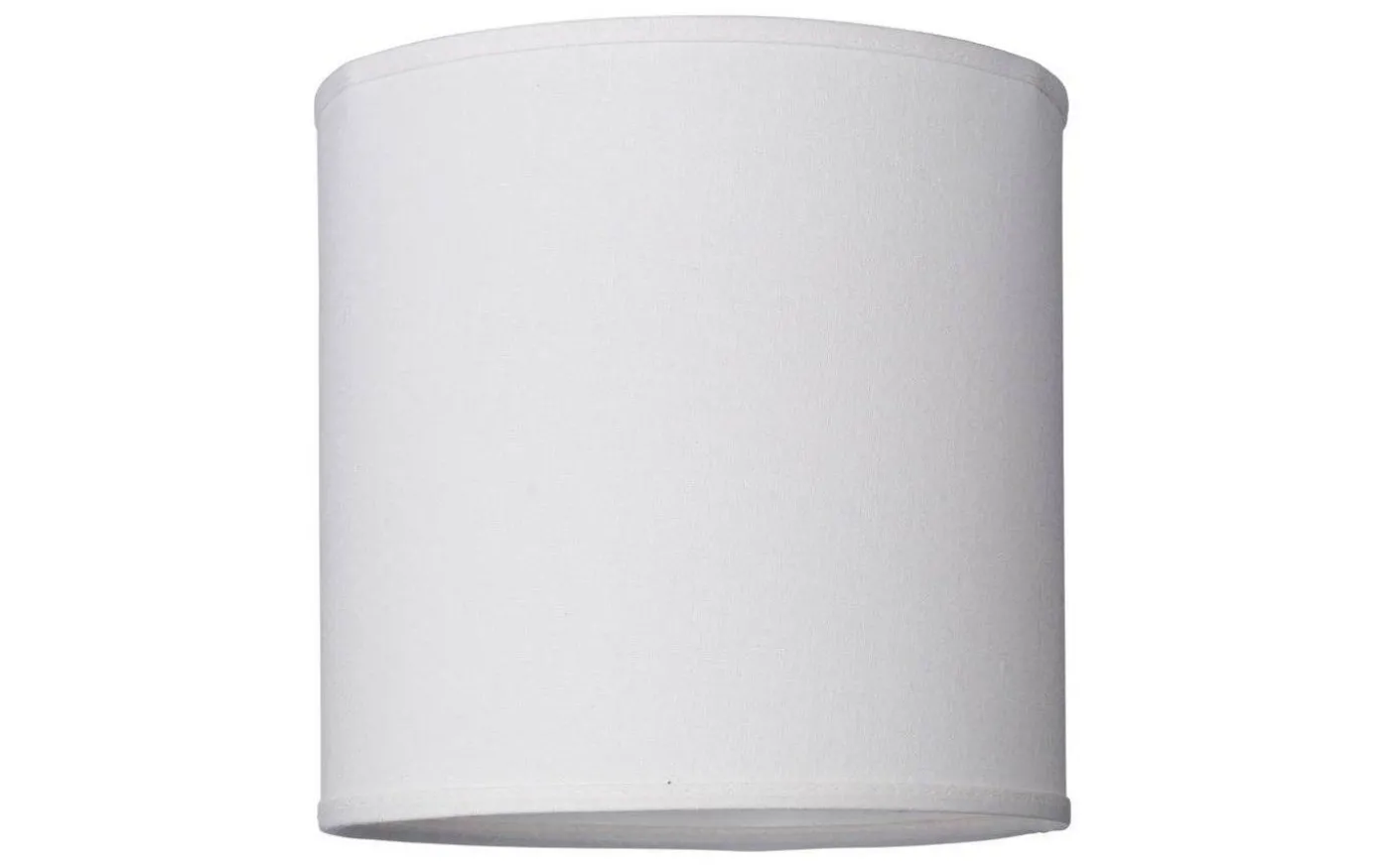 Linne Lampskärm Cylinder Ø25cm Vit