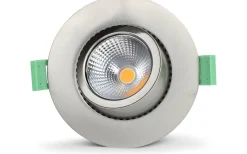Lisa 230V Spotlight 3000K 5,5W 3-pack Borstad Stål IP65