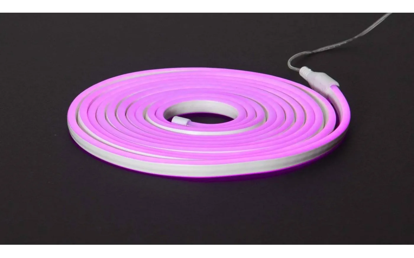 Ljusslang FlatNeon Rosa 12W 5m IP44
