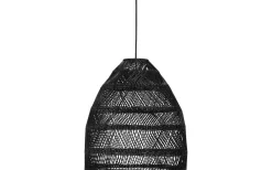 Maja Taklampa Rotting Svart 53cm