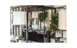 Malibu Taklampa 50cm Vit