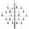 Manola Takkrona 70cm LED 20x2,5W Krom