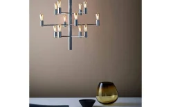 Manola Takkrona 60cm LED 12x2,5W Krom