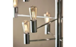 Manola Takkrona 60cm LED 12x2,5W Krom
