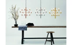 Manola Takkrona 60cm LED 12x2,5W Krom