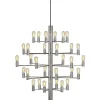 Manola Takkrona 75cm LED 30x2,5W Krom