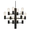 Manola Takkrona Mini 45cm LED 12x2,5W Svart