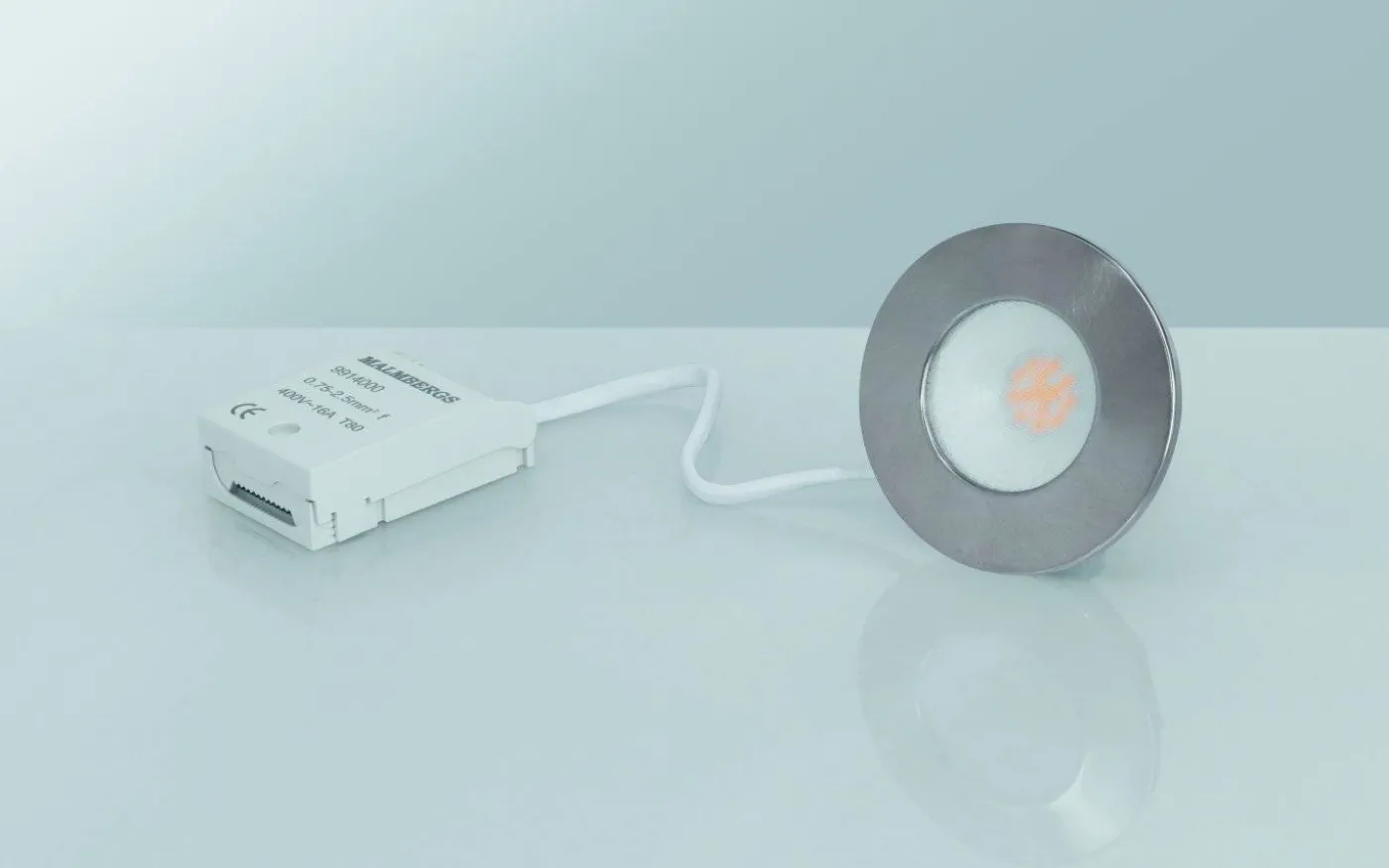 MD-231 Downlight 3000K 3x5W Satin 230V IP44 3-Pack