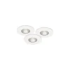 MD-315 LED Downlight 3x245Lm, vit