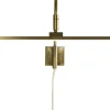 Miro Tavelbelysning 41cm LED 5W 3000K Antikmässing
