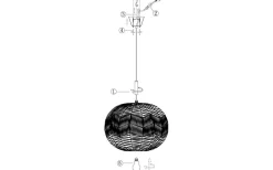 Missy Taklampa 45cm E27 Natur