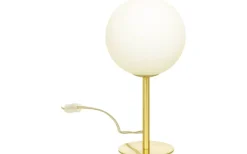Molekyl Bordslampa 27cm Mässing/Opal