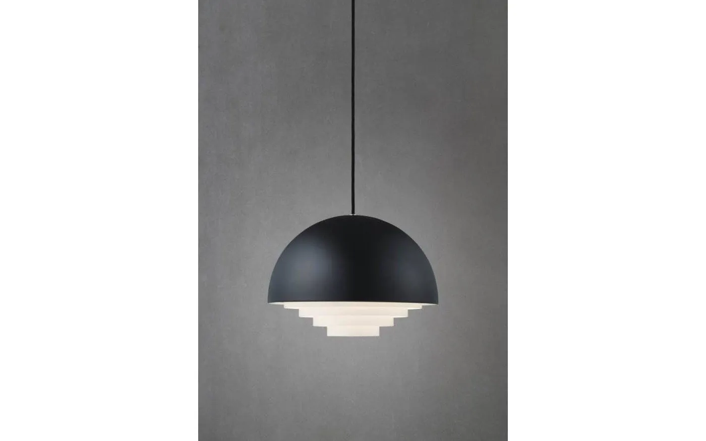 Motown Taklampa 36cm Svart