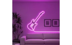 Neon LED-remsa 5m RGB+3000K Komplett Kit Vit
