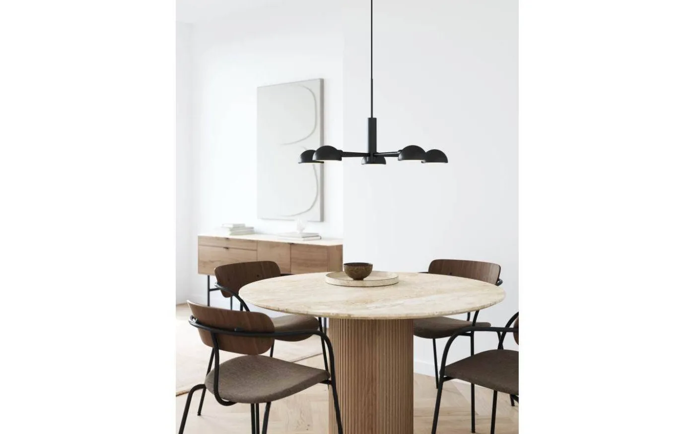Nomi Taklampa 74cm Svart