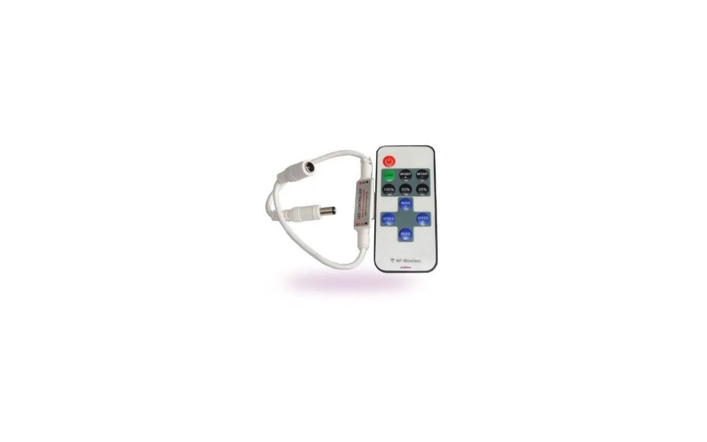 Omatchad Trådlös RF-dimmer Mini 5-12V DC (5A)