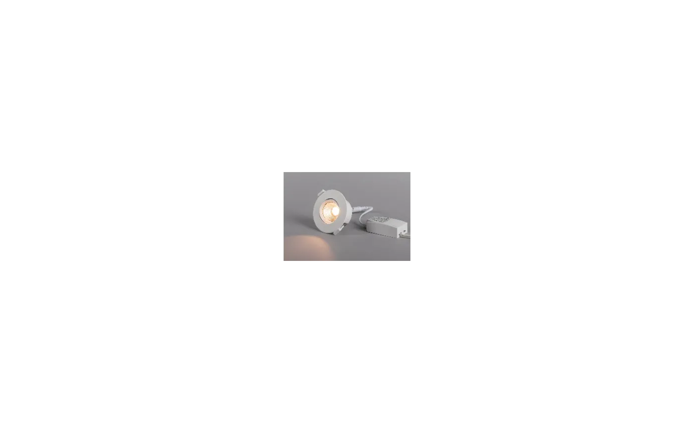 Optic G2 Quick ISO Spotlight 3000K 6W Vit IP44