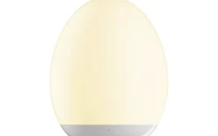 Oval Uppladdningsbar Nattlampa LED RGB+W 11cm