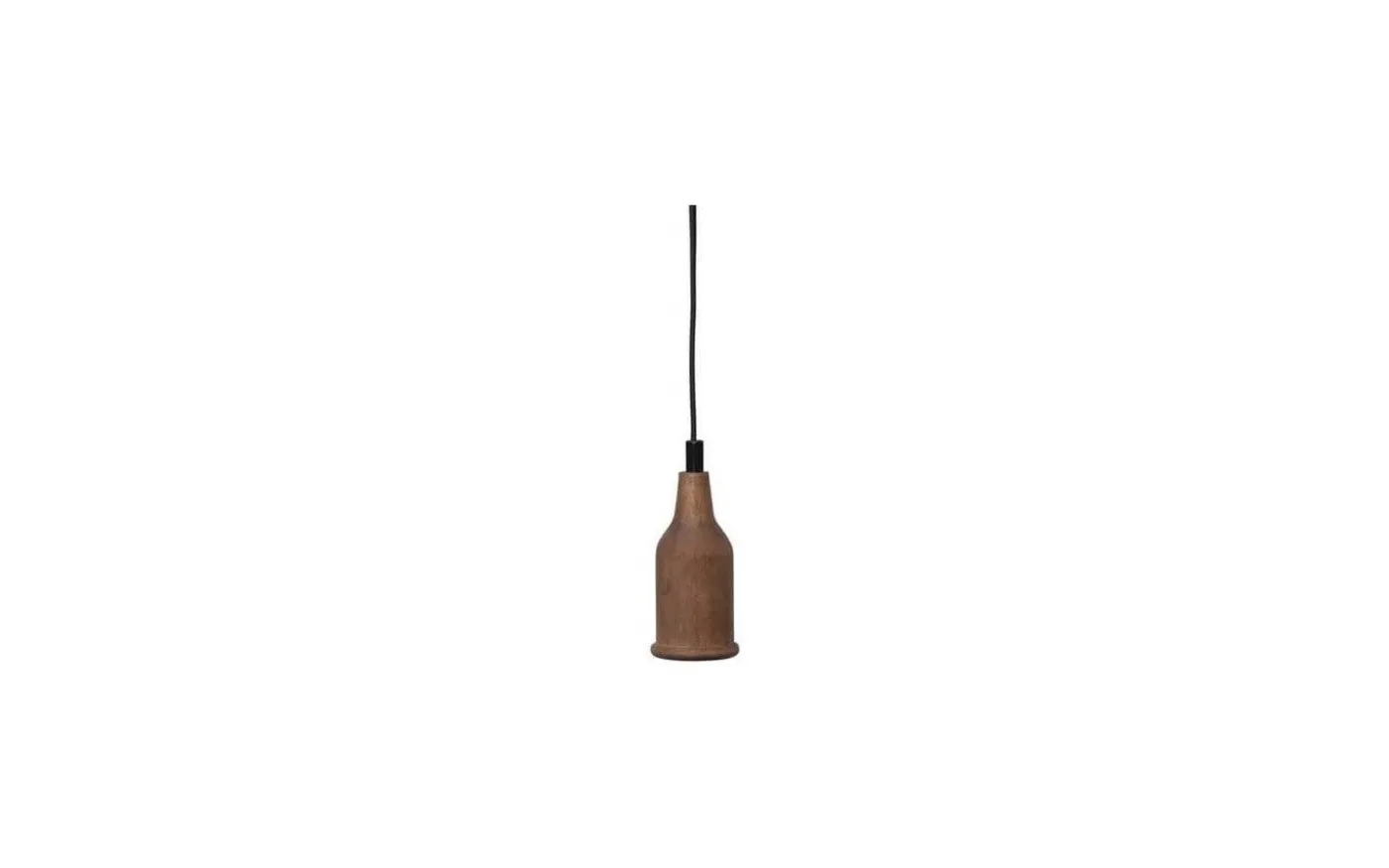 Pendel E27 Jojo Natur med svart textilkabel 3,5m