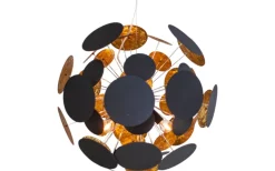 Planet taklampa 50cm Sandsvart