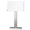 Prime Bordslampa 69cm Satin/Vit