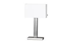 Prime Bordslampa 47cm Satin/Vit