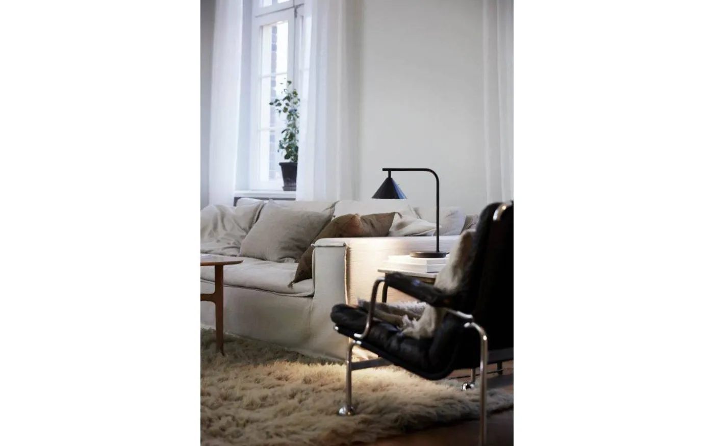 Rain Bordslampa 39cm Svart