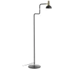 Ray Golvlampa 127cm Svart/Mässing