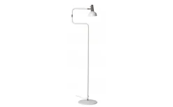 Ray Golvlampa 127cm Vit/Nickel