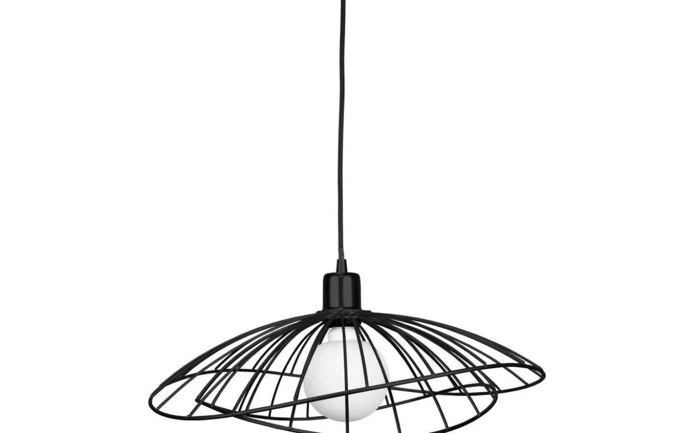 Ray Taklampa Svart 45cm