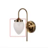 Reservglas till Juni Vägglampa/Fönsterlampa Opal