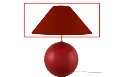 Reservskärm till 6246 Iris 35 Burgundy
