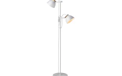 Århus Golvlampa 2L 150cm Vit/Trä