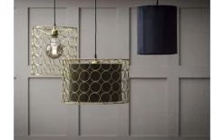 Ring Taklampa 50cm Svart
