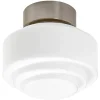 Risberg Plafond Ø25cm Vit/Nickel