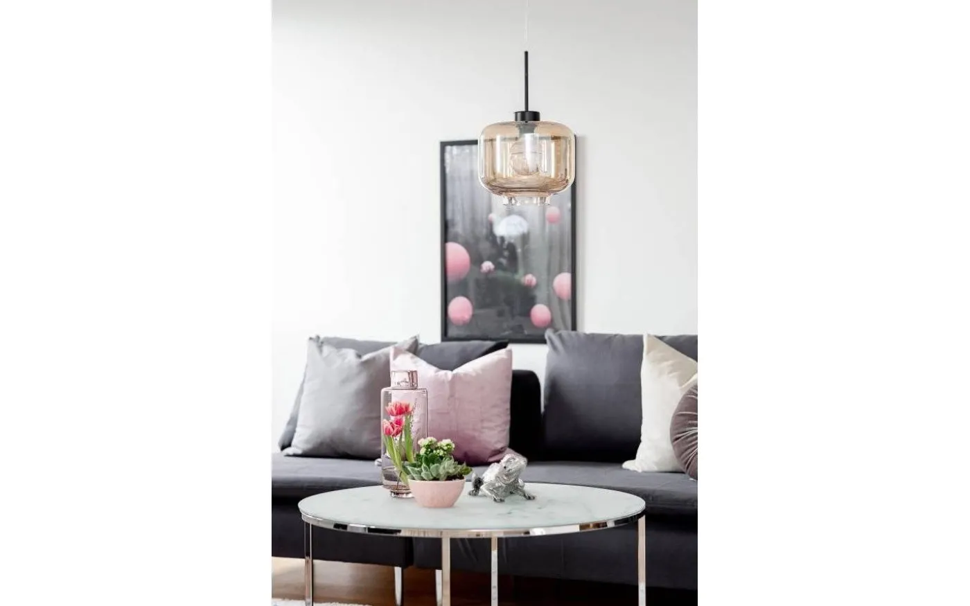 Ritz Taklampa 25cm E27 Amber