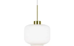 Ritz Taklampa 25cm E27 Opal/Mässing