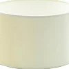 Roma Cylinder Lampskärm Sammet Ø25cm Offwhite