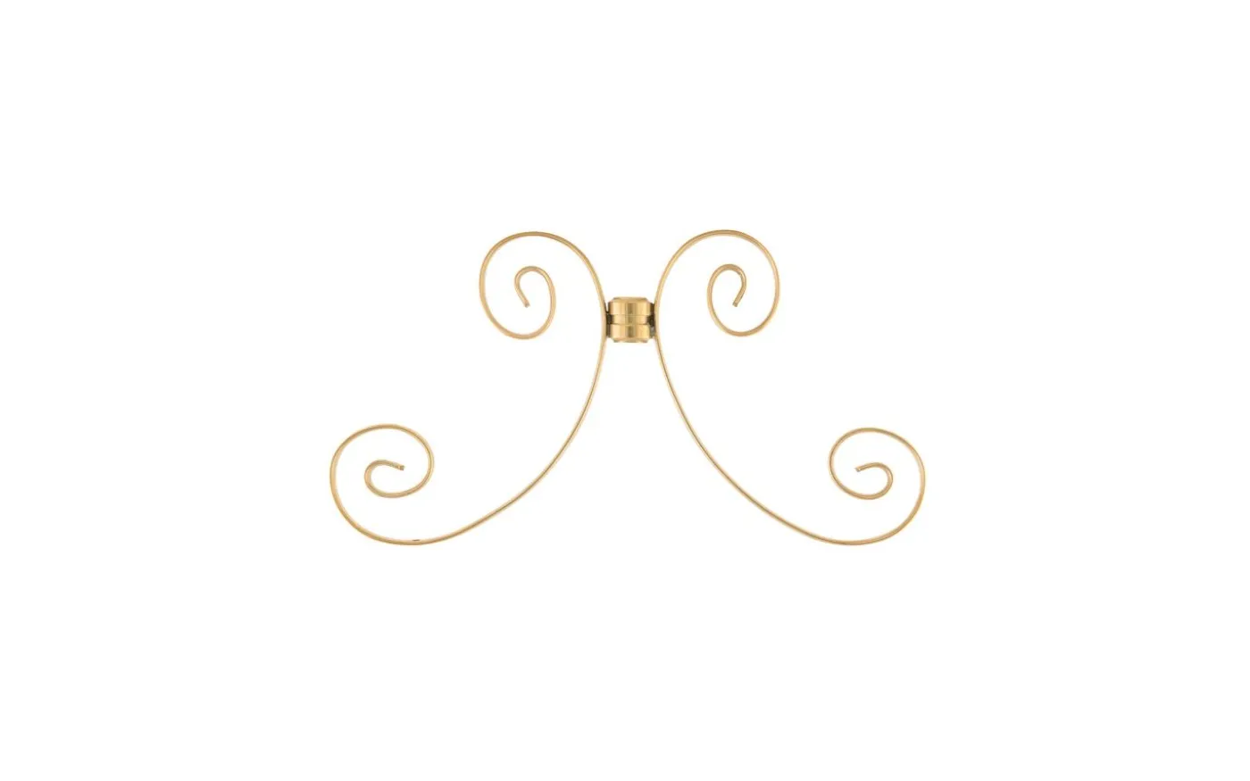Rörornament - Polerad mässing